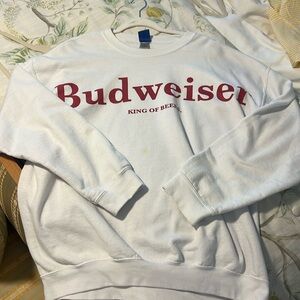 vintage budweiser sweatshirt